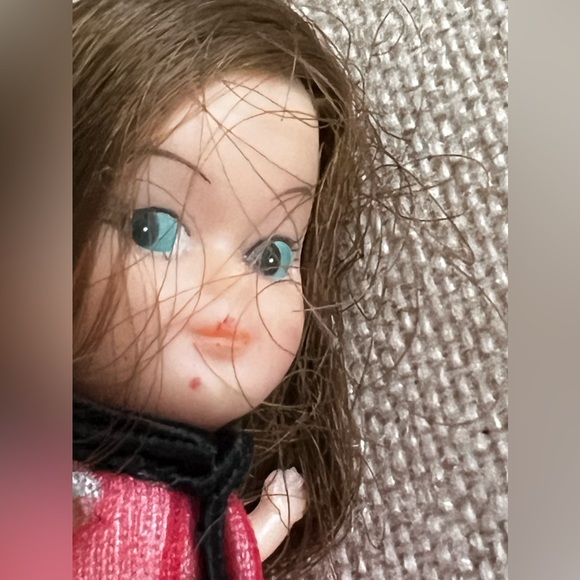 Liddle Kiddle ERA vintage mini doll L.K.? L.8.? Little Red Riding Hood ? 60s 70s - Picture 11 of 14